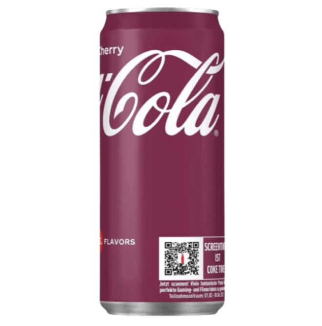 Coca Cola  cherry 33cl
